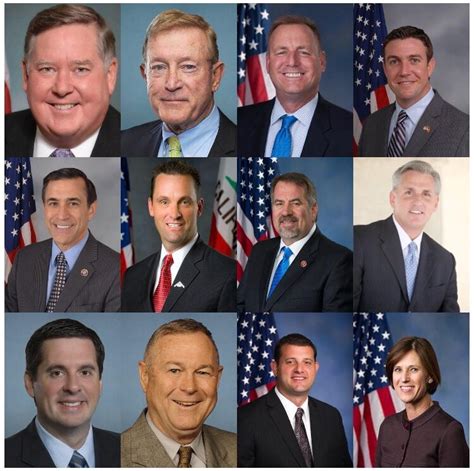 Compiled photo of California's representatives who have sold us ...