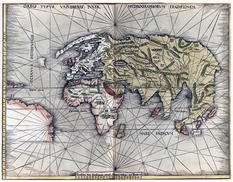 Ancient Map Of The Known World Circa 1500s Rworldhistoryarchive