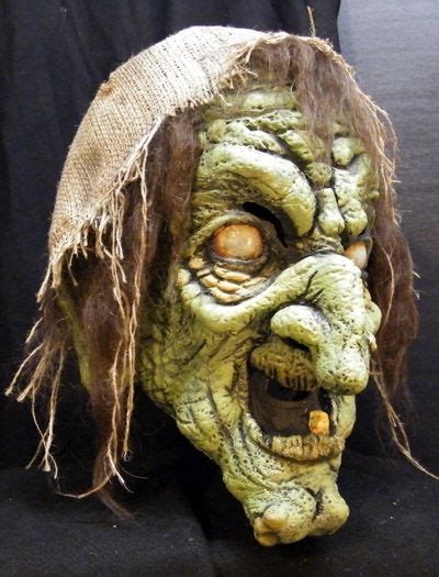Scary Witches Hag From The Swamp Halloween Masks