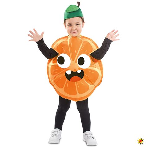 Kinder Kostüm Freches Früchtchen Orange Costume Fruit Costume