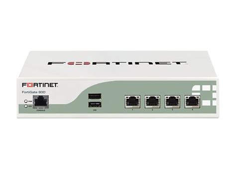 Fortinet Fortigate 80d Utm Bundle Security Appliance With 1 Year