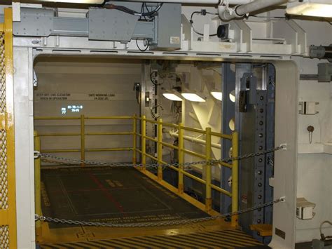 Us Navy Certifies Carrier Fords Sixth Advanced Weapons Elevator