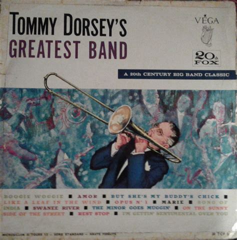 Tommy Dorsey And His Orchestra Tommy Dorseys Greatest Band 1959