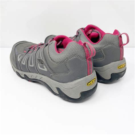 Keen Womens Oakridge 1015364 Gray Hiking Shoes Sneakers Size 75 Ebay