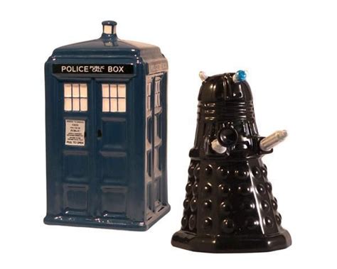 Doctor Who Salt And Pepper The Unemployed Philosophers Guild Stuffed