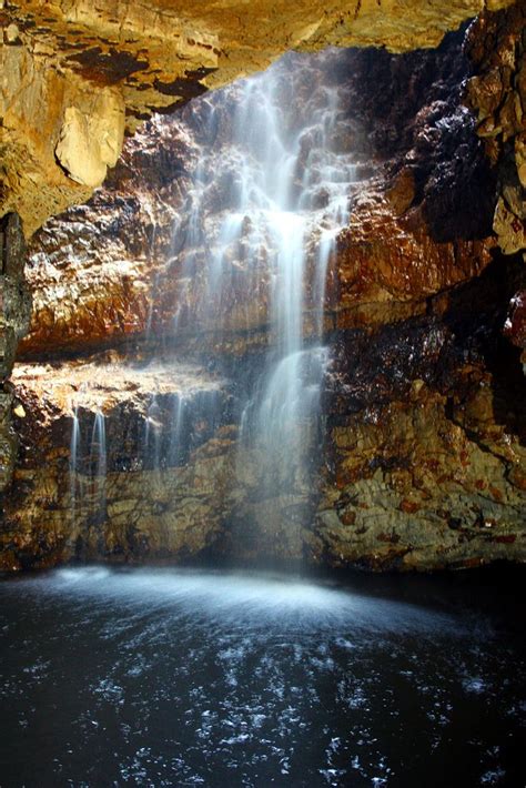 Smoo Cave Is A Large Combined Sea Cave And Freshwater Cave In Durness
