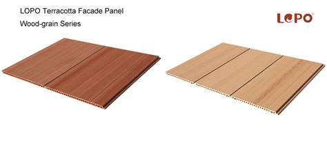 Introduction About Lopo Wood Grain Series Terracotta Panels Lopo