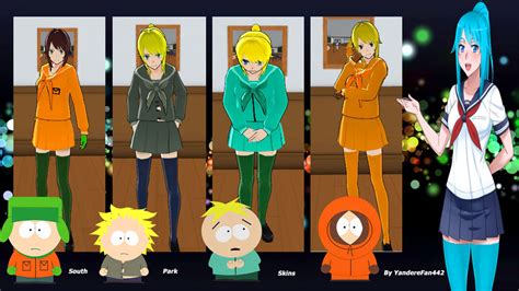 South Park Skins By Yanderefan442 On Deviantart