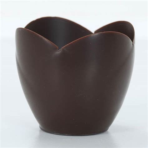 Dark Chocolate Tulip Cup Inch Gourmet Food Store