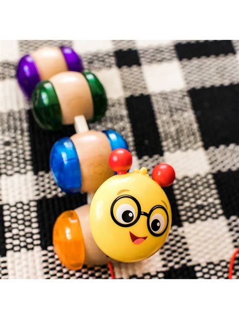 Baby Einstein Inch Along Cal The Caterpillar Wooden Toy At John Lewis