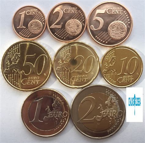 Euro Currency 8pcs Estonia Coin 2011 Latest Edition Of The Year The