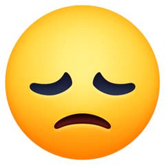 Emoji sedih kecil ini bermaksud untuk memberitahu bahwa kamu tetap dalam keadaan sedih dalam satu topik pembicaraan. √ Arti Emoji 😞 Wajah Kecewa (Disappointed Face) - Emojipedia