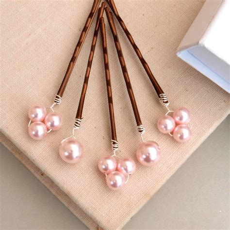 Bliss Pearl Bridal Hair Pins By Jewellery Made By Me