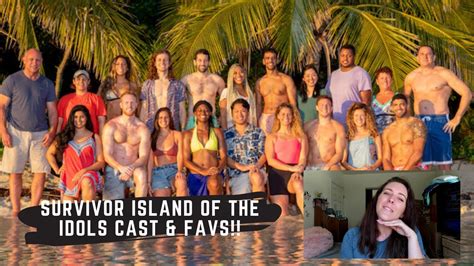 Survivor Island Of The Idols Cast Preseason Favs Youtube