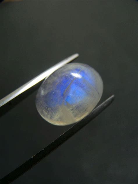 Rainbow Moonstone Oval Cabochon Rainbow Moonstone Smooth Oval