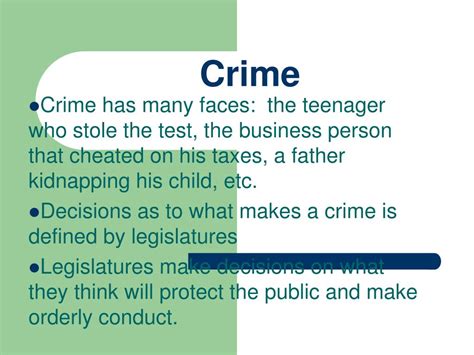 Ppt Crime Powerpoint Presentation Free Download Id6996851