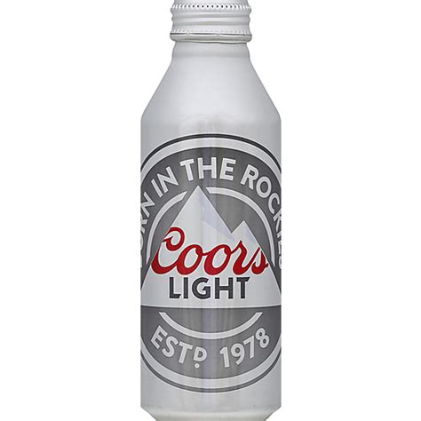 Coors Light® Beer 16 Fl Oz Aluminum Bottle Buehlers