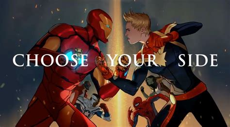 Civil War Ii Iron Man Vs Captain Marvel They Get To Have Up To 8