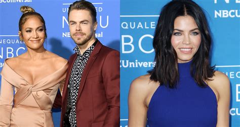 Jennifer Lopez Joins Derek Hough Jenna Dewan At NBC Upfronts For World Of Dance