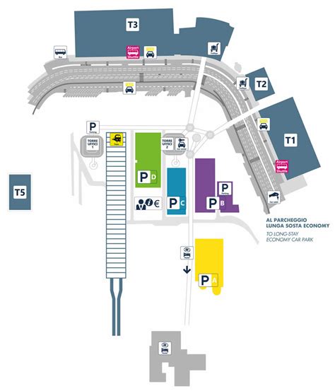 Fco Airport Map Terminal 1