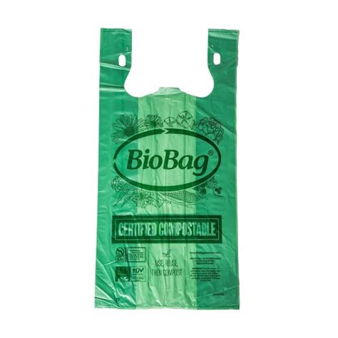 Biobag 10 Gallon Compostable Shopping Bags 500 Ct Case 500 Ct Case
