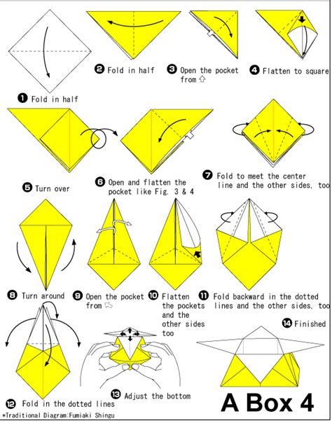 Box 4 Easy Origami Instructions For Kids