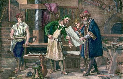 Gutenberg Inventa La Imprenta Cultura Y Ocio