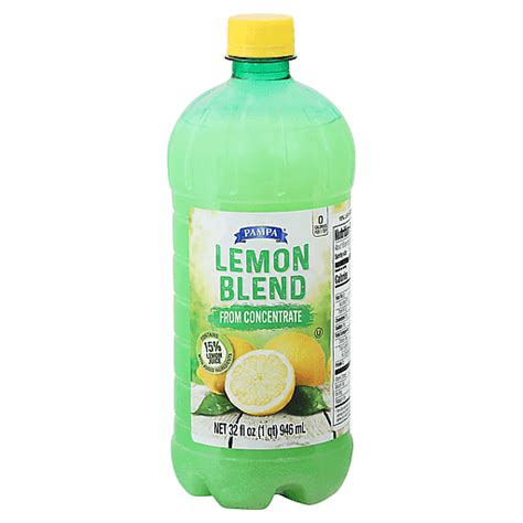 Pampa From Concentrate Lemon Blend 32 Fl Oz Juice And Lemonade Yoder