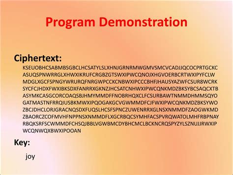 Ppt Vigenére Cipher Powerpoint Presentation Free Download Id4138164