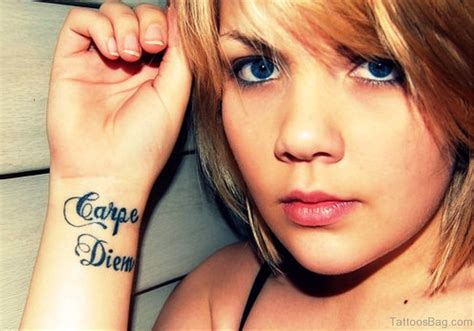 Carpe diem tattoos have been known to wield positive influence and therefore, the liking and craze for the same is growing. 30 Fantastic Carpe Diem Tattoos On Wrist