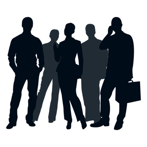 Silueta De Personas De Grupo Png And Svg Transparent Background To