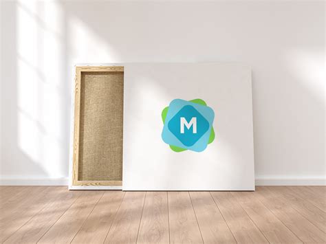 Download Square Canvas Poster Mockup - Mockup Templates