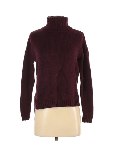 Old Navy Women Red Turtleneck Sweater Xs Ebay