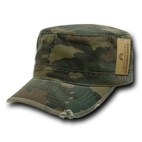 Uni Digital Camo Patrol Military Army Camouflage Cadet Flat Adjust Bdu Cap Hat Hats Clothing