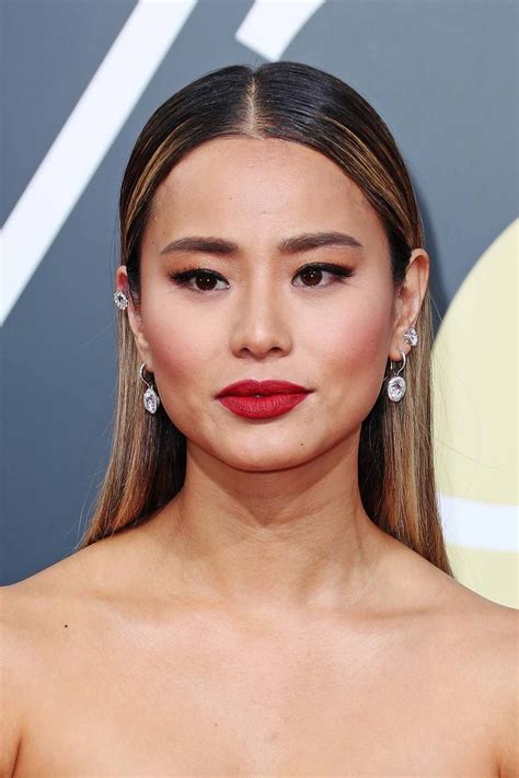 Jamie Chung Did Not Take One Step Wrong At The Golden Globes Lip