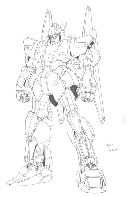 Gundam Lineart By Plsbcool On Deviantart