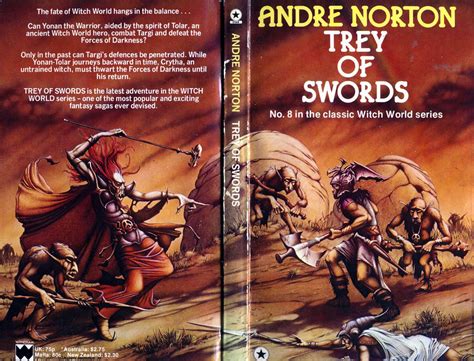 Trey Of Swords Andre Norton Tandem 1979 Cover Rodney Matthews