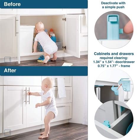Maybe you would like to learn more about one of these? Roving Cove Magnetic Cabinet Locks Child Safety Safe Lock ...