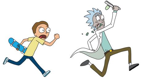 Rick and morty portal shoes white clothing zavvi. Check out this transparent Rick and Morty running PNG image