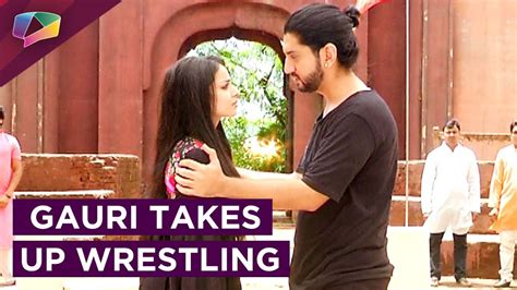 Gauri Takes Up The Wrestling Challenge Omkara Injured Ishqbaaaz