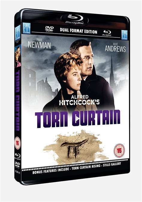 Torn Curtain Dual Format Blu Ray Amazon Co Uk Paul Newman Julie Andrews Lili Kedrova