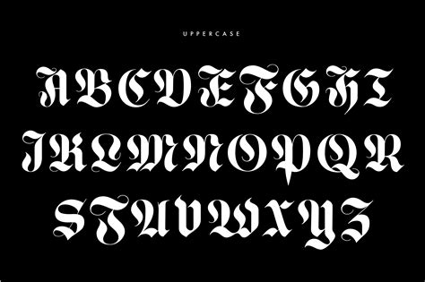 Luxus Gothic Blackletter Fonts On Creative Market