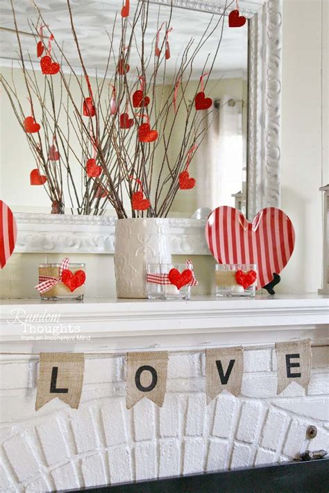 14 Easy Homemade Valentine Day Decorations Craft Mart