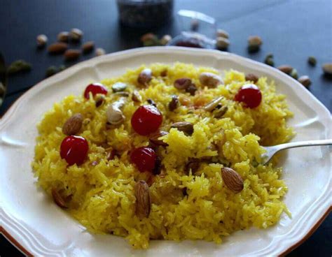 Meetha Chawal Zarda Recipe Amrita Iyer Recipes Recipebook