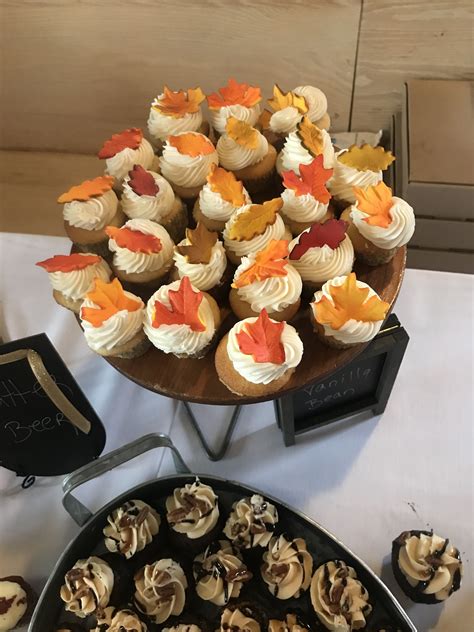 There were initial fears of a terror attack but the blast was due to a gas leak. Cupcake babies with sugar leaves for a fall wedding | Fall ...