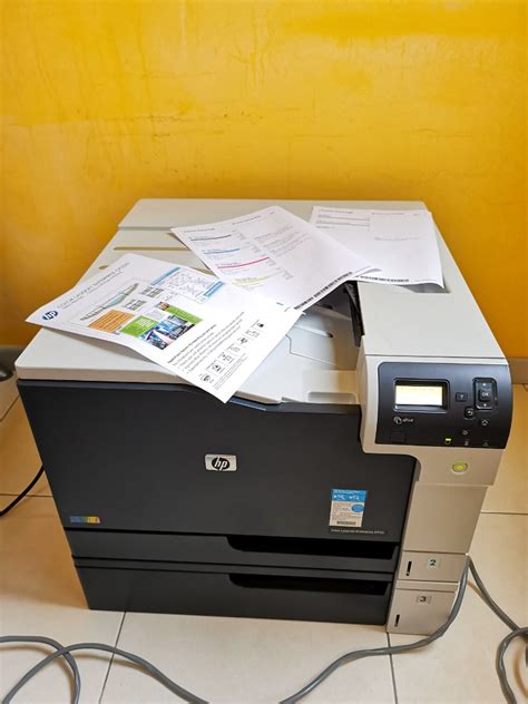 Hp Color Laserjet Enterprise M750 A3 Color Printer Computers And Tech