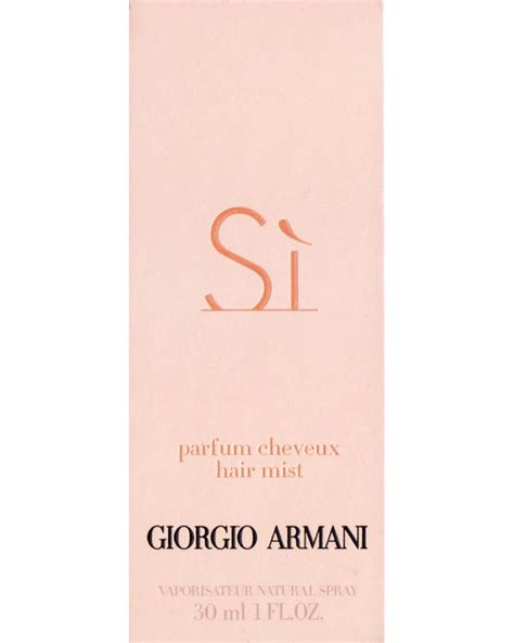 Giorgio Armani Sì Hair Mist Parfum Cheveux 30ml