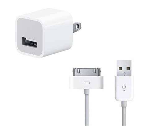 Is your iphone charger broken? iPhone 30-Pin USB Cable & 5W Power Adapter Charger Bundle (Original)