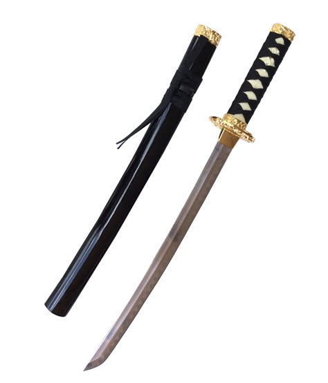 Wakizashi Sword Gold Trim 655cm Giri Martial Arts Supplies