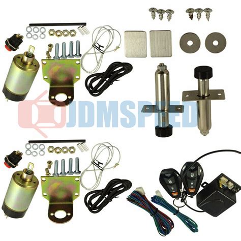 new 85lb shaved door handle kit with 2 doors popper solenoid ebay